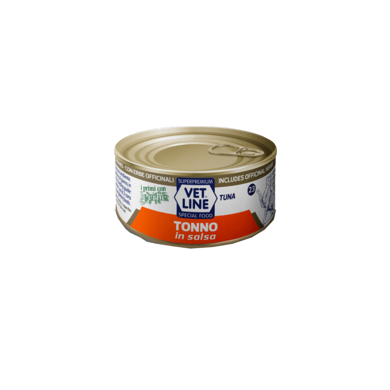 Vetline Umido Gatto Tonno in Salsa 70 Gr Vetline Umido Gatto Tonno in Salsa 70 Gr
